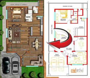 Floor Plan Render